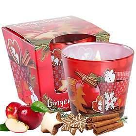 LY NẾN THƠM BARTEK CANDLES HƯƠNG BÁNH GỪNG TÁO QUẾ