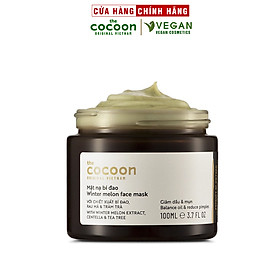 Mặt nạ bí đao the Cocoon100ml dùng cho da dầu mụn thuần chay