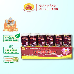 Chè Nếp Cẩm Minh Trung 240g Không Chất Bảo Quản - Thùng 24 Lon Chè Nếp Cẩm 24