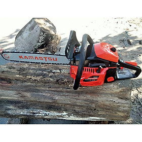 Mua máy cưa xích chạy xăng kamastsu 52cc nhật bản chất lượng hàng đầu