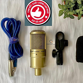 Mic LiveStream AQTA AQ220, lọc tạp âm đỉnh cao, độ bắt mic cực tốt, giảm độ chua giọng mộc, cho âm thanh tuyệt vời