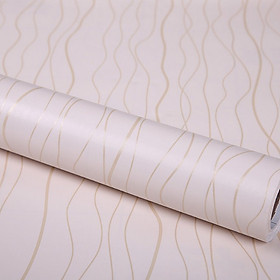 5m giấy decal cuộn sợi chỉ vàng DT33(45x500cm)