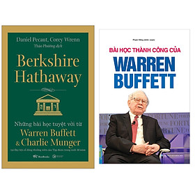 [Download Sách] Combo Bài Học Thành Công Của Warren Buffett+Berkshire Hathaway: Những Bài Học Tuyệt Vời Từ Warren Buffett Và Charlie Munger Tại Đại Hội Cổ Đông Thường Niên Của Tập Đoàn Trong Suốt 30 Năm