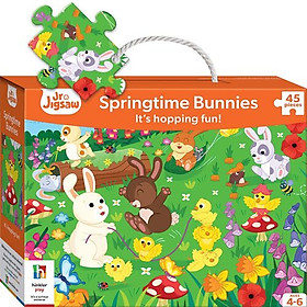 Junior Jigsaw: Springtime Bunnies