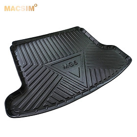 Thảm lót cốp xe ô tô MG5 chất liệu TPV cao cấp màu đen