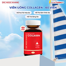 Collagen Sắc Ngọc Khang thế hệ mới 100% từ Nhật Bản [Hộp 60 viên]