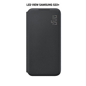 Bao Da Led View Dành Cho Samsung Galaxy S22 / S22 Plus - Hiển Thị Thông Tin Led - Có Ngăn Đựng Thẻ Tiện Dụng - Full Box Nguyên Seal
