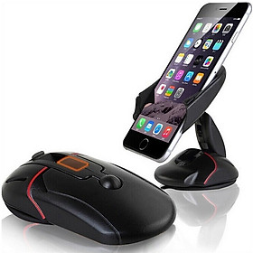 Mua Giá đỡ điện thoại hình chuột máy tính - Kẹp điện thoại dùng trên xe ô tô hít chân không
