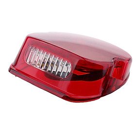Red Motorcycle LED Turn Signal Tail Light For 91-10 Harley Sportster Softail