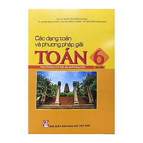 Sách - Các dạng toán và phương pháp giải Toán 6 Tập 1