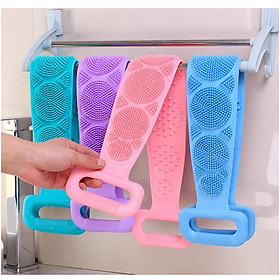 Mua Dây Đai Chà Cọ Lưng 2 Mặt Đa Năng Bằng Silicon