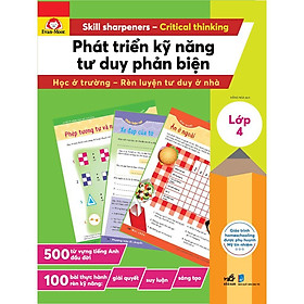 Hình ảnh Sách - Bộ Phát triển kỹ năng Tư duy phản biện (tặng kèm bookmark thiết kế)