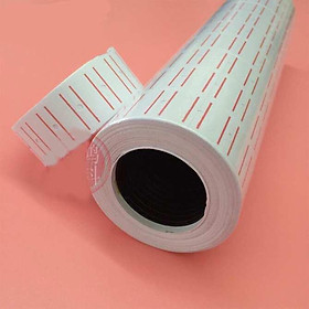Mua giấy in tem giá  cuộn giấy giá dùng cho máy dán  dính giá trên sản phẩm (1 lốc 10 cuộn)