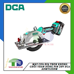 Mua MÁY CƯA ĐĨA TRÒN KHÔNG CHỔI THAN DÙNG PIN 20V DCA ADMY125DM