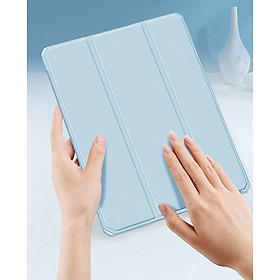 Bao da iPad Mini 6 hiệu DUX DUCIS TOBY series Smartcover - Hàng nhập khẩu - Xanh Dương