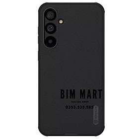 Ốp lưng chính hãng Nillkin dành cho Samsung S23 FE/S24/S24 Plus/S24 Ultra dạng sần - Hàng Nhập Khẩu - Màu đen - Samsung S23 FE