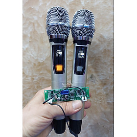Mua Mic không dây dùng cho loa kéo - thân mic bằng nhôm -Nhẹ Hơi   ấm tiếng - ít hú rít