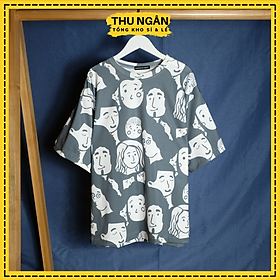 Áo Thun Unisex Tay Lỡ Form Rộng Ulzzang Hàn Quốc 10026
