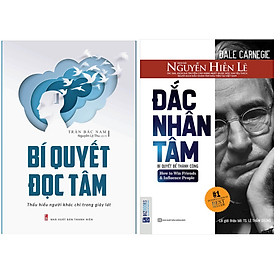 Combo Bí Quyết Đọc Tâm+Đắc Nhân Tâm - Bản Dịch Gốc Từ Nguyễn Hiến Lê