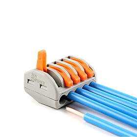 Mua 5 Cút nối dây điện KV774 -415 Wago nối 5 dây đơn