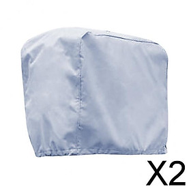 2xWaterproof High Performance Outboard Motor Boat Motor Protection Cover 48x27x37cm