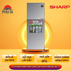 Tủ lạnh Sharp Inverter 224 lít SJ-X251E-SL 