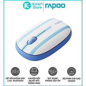 Hình ảnh Chuột không dây Rapoo M650 Silent -phiên bản World Cup (Anh, Argentina, Brazil, Hà Lan, Pháp, Đức) - Kết nối đa thiết bị - Hàng Chính Hãng