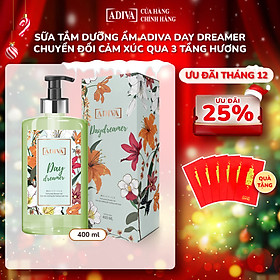 Sữa Tắm Dưỡng Ẩm  Hương Nước Hoa ADIVA Day Dreamer 400ml