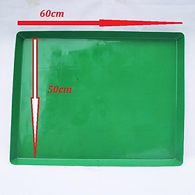 Khay hứng phân bằng nhựa kích thước 60 cm x 50cm- Khay Hứng Phân Chim