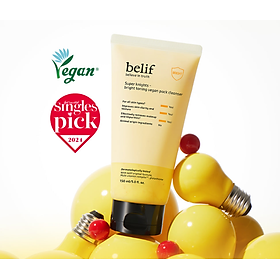 Sữa rửa mặt thuần chay làm sáng da Belif Super Knights 150ml