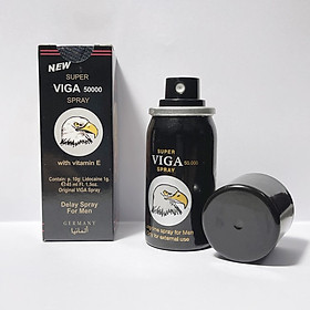 CHAI XỊT CỦA ĐỨC VIGA 50000 + Bao cao su Sagami