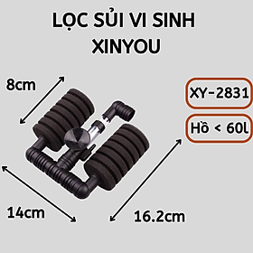 Lọc Sủi Vi Sinh Bio Đôi Xinyou XY-2831, XY-2822 - Phụ kiện cá cảnh - Hingaostore