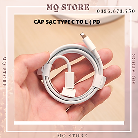 Mua Dây cáp sạc Type C to iphone sạc nhanh 20W dành cho iPhone  độ dài 1 mét(hàng chính hãng)