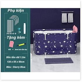 Mua Bồn tắm xếp gọn người lớn NightFall 1m2 + tặng kèm gối