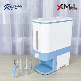 Mua Thùng đựng gạo thông minh M&L 12kg - bao gồm khay đựng ngũ cốc - chống ẩm mốc côn trùng