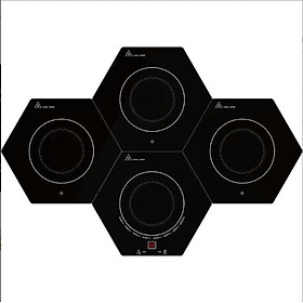 Mua Mâm Hâm Nóng Thức Ăn Hexagon Kết Nối 40 - 99 độ C - Bộ 4 mảnh (có chế độ khóa trẻ em)