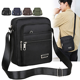 Túi Đeo Chéo Vải Nylon Nhiều Ngăn Chứa Cho Nam Nữ Cao Cấp Đi Chơi Chống Nước, Túi Đựng Điện Thoại, Túi Đeo Vai Thời Trang Sang Trọng Thời Thượng - Mà