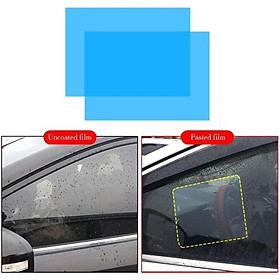 Bộ 2 miếng dán chống đọng nước mưa  trên kính xe hơi, ô tô