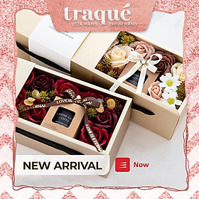 Mua Set quà tặng nến thơm trang trí hoa sáp  sang trọng và lãng mạng