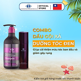 Combo Dầu Gội Xả Dr's Formula Ngăn ngừa lão hóa tóc và da đầu giảm gãy rụng, phòng ngừa tóc bạc