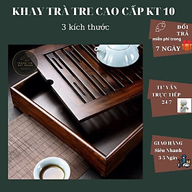 Mua Khay Trà Tre Cao Cấp Chữ Nhật KT 10