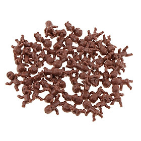50pcs Mini Newborn Baby Doll Toy Baby Shower Decor Party Bag Filler