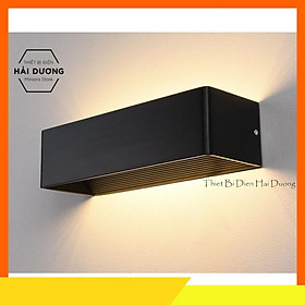 Đèn Treo Tường Hắt 2 Đầu Hình Khối Chữ Nhật B004W