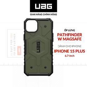 Ốp Lưng Chống Sốc UAG Pathfinder Hỗ Trợ Sạc Magsafe Cho iPhone 15 Plus [6.7 INCH] Hàng chính hãng