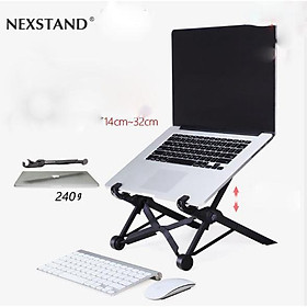 Chân đỡ laptop thiết kế chắc chắn có thể xếp gọn thông minh Nexstand