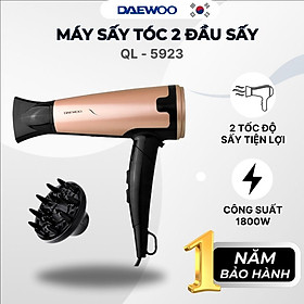 Máy sấy tóc Daewoo QL-5923 (1800W) - Hàng chính hãng