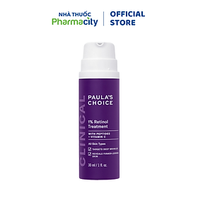 Paula's Choice Tinh Chất Làm Mờ Nám & Nếp Nhăn Clinical 1% Retinol Treatment 30ml/Chai