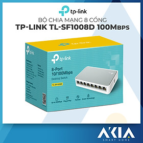 TP-Link TL-SF1008D - Bộ Chia Tín Hiệu Để Bàn 8 cổng 10/100Mbps - Hàng Chính Hãng