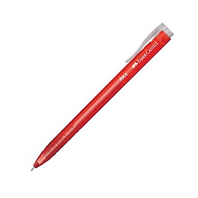 Bộ 3 Bút Bi Faber-Castell - Rx5 0.5, Red (Needle Point)