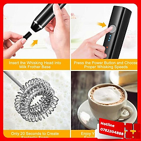 Mua Máy Tạo Bọt Cafe  Sữa  Đánh Trứng Mini Cầm Tay Mfb1501D Kích Thước Nhỏ Gọn  Tiện Dụng  - Loại Tốt